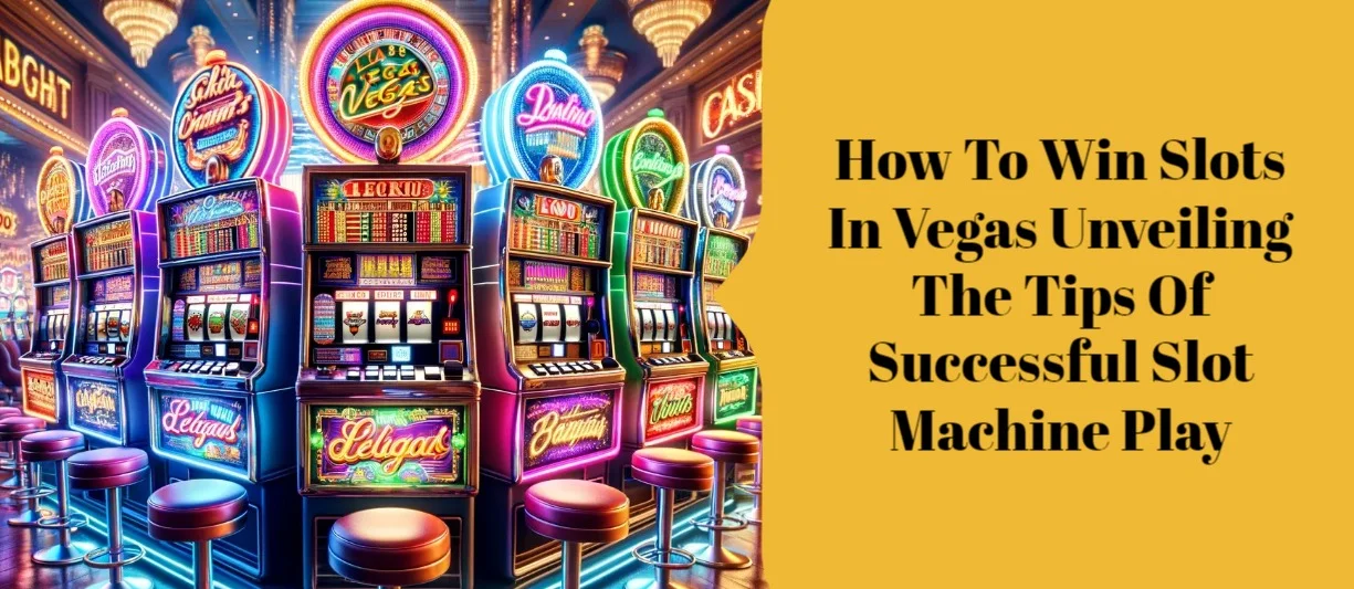 How To Win Slots In Vegas Unveiling The Tips Of Successful Slot Machine Play