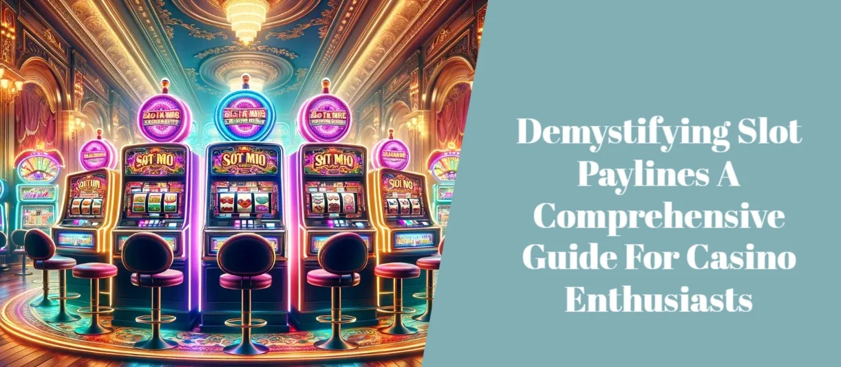 Demystifying Slot Paylines A Comprehensive Guide For Casino Enthusiasts